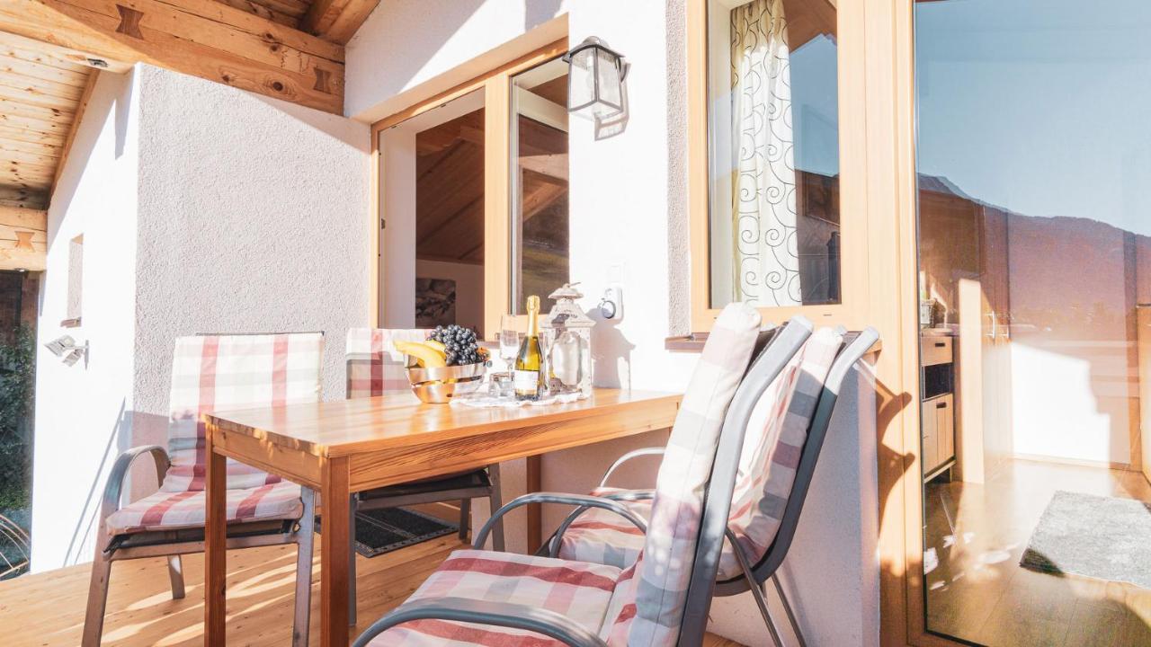 Stubaier Bauern Appartement Telfes im Stubai Buitenkant foto