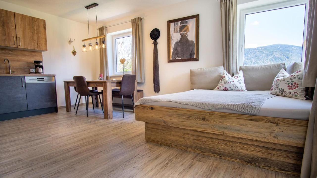 Stubaier Bauern Appartement Telfes im Stubai Buitenkant foto