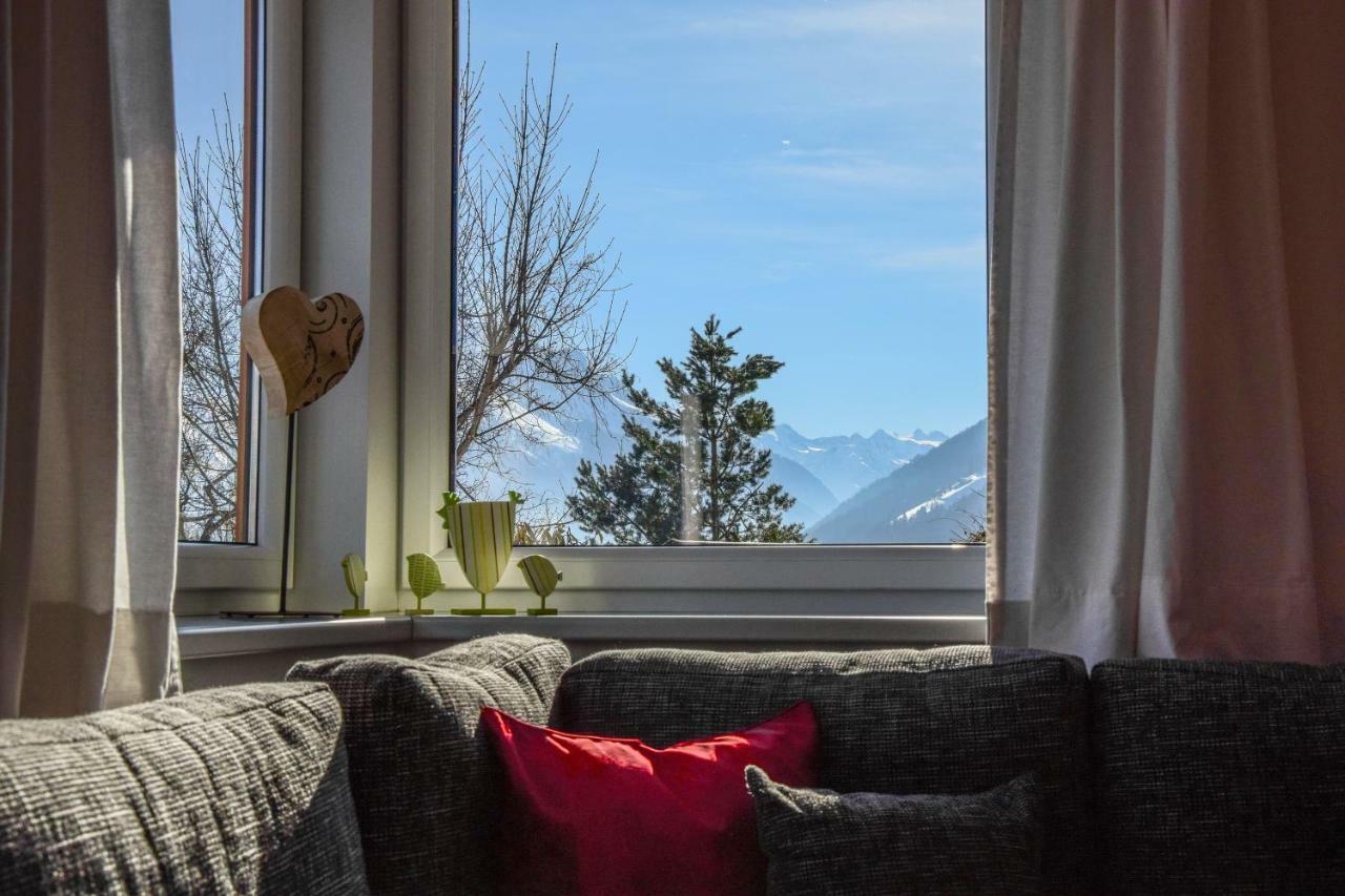 Stubaier Bauern Appartement Telfes im Stubai Buitenkant foto