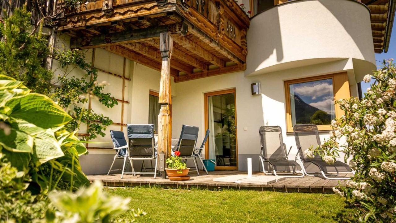 Stubaier Bauern Appartement Telfes im Stubai Buitenkant foto
