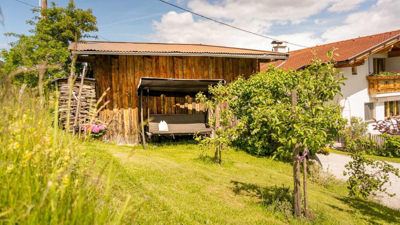 Stubaier Bauern Appartement Telfes im Stubai Buitenkant foto