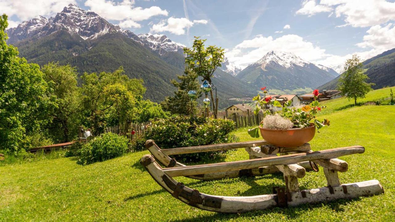 Stubaier Bauern Appartement Telfes im Stubai Buitenkant foto